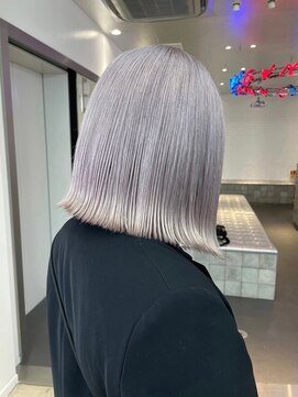 マジコ 下北沢本店(Magico) ボブ/ミルクティーベージュカラー/ブリーチ/ダブルカラー/下北沢