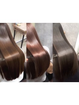 エイジングケア成分濃度が通常の15倍配合の髪質改善*[銀座/東銀座/髪質改善/縮毛矯正/白髪染め/ヘッドスパ]