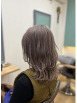 キャリカ(carica)&nbsp;ミディアムレイヤー×スモーキーラベンダー