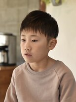 リム メンズヘア(LIM men's hair)&nbsp;束感アシメキッズショート【キッズカット/メンズヘア】