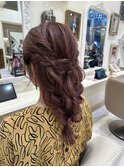 定型ヘアセット "アレンジバー"