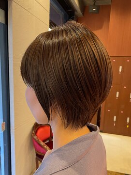 オレンジポップ 検見川浜南口店(ORANGE POP) [佐々木一幸]絶壁解消/骨格補正　美シルエットショートボブ