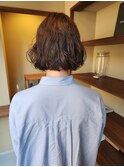 須藤 )) ボブ×パーマ