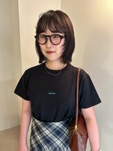 デン(den) 似合わせカット。ボブ＋フェイスレイヤー