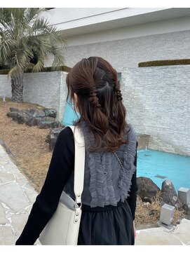 メロリッチ(MELLORICH) twin halfup.