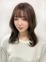 アルコイリスバイドールヘアー(ARCOIRIS by Dollhair)&nbsp;ラベンダーベージュ波巻き艶トリートメントブラウンカラー都島