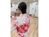 浴衣ヘアセット+浴衣着付け+フルメイク