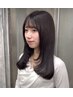 【学割U24就活・新生活応援★】真っ黒すぎない暗染め.黒染め＋トリートメント