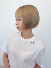 ルージュシー 堀江(RU10C) 髪質改善/ハイライト/ブリーチ/ベージュ/レイヤーカット/韓国