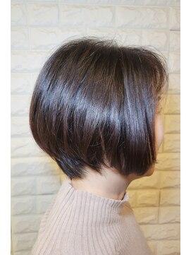 松本平太郎美容室 国立店 30代40代50代60代×ディスコネクションボブ×ヘアマニキュア