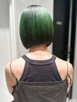 アルバム 銀座(ALBUM GINZA)&nbsp;ボブショートミディアム前髪カットデザインカラー_ba535731