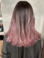 アポロ 横浜駅店(apollo)&nbsp;xバレイヤージュ/ホワイトグレージュ/レイヤーカット