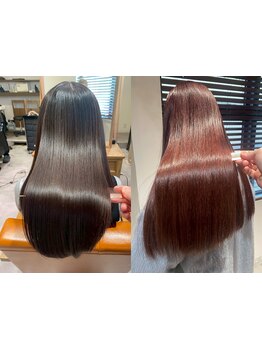 《話題のアフィアコネクトTR導入》サラッとした軽やかな質感を重視される方に◎[上大岡/髪質改善/縮毛矯正]