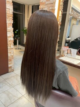 ルページ 千葉(lpage) 髪質改善/顔周りレイヤーカット/グレージュ[千葉/千葉駅]