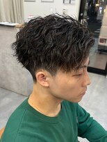 エルマーク 大宮(L-MARK)&nbsp;波巻きスパイラル/men's/ツイストスパイラル/メンズパーマ/学割