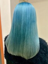 エターナルバイマティーナ(Eternal by MATINA)&nbsp;【ペールブルー/艶カラー】池袋美容室