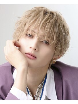 アストラ(ASTRA) MEN’S HAIR/波巻きツイストスパイラル/リバースセンターパート