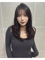 アンジェリカラボ 梅田店(ANGELICA LABO)&nbsp;韓国風レイヤー×グレージュカラー