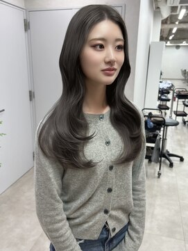 トレヘアー 京都 烏丸(tRe hair) シルバーベージュカラー/透明感カラー/艶カラー/レイヤーカット