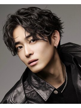 アストラ(ASTRA) MEN’S HAIR/波巻きツイストスパイラル/リバースセンターパート