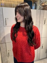 エマノン(EMANON) 福岡天神 ブリーチなしカラー ラベンダーグレージュ