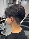 マッシュ/黒髪/ナチュラルマッシュ/メンズ/ツーブロック