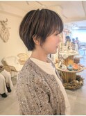 丸みショート/白髪ぼかしハイライト/40代/50代/60代/金沢八景
