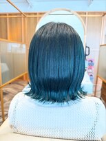 エムコレクション 丸亀店 外ハネボブ/ダークグリーン
