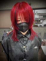 ヘアショップ ホップエム(HAIR SHOP HOP M)&nbsp;ウルフ/ウルフカット/インナーカラー/レイヤーカット/レイヤー