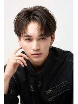 ブラック サッポロ(BLUCK SAPXOXO)&nbsp;フェザーショートツイスパシャドウパーマmen's学割U24大通駅