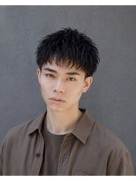 メンズリュール 心斎橋(Men's Lueur.) サーフカール ツイストスパイラル ツイスパ ラウンドマッシュ