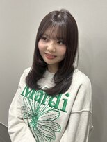 ルトワフクロマチ(Lutowa Fukuromachi) ダークパープル/ナチュラルショート/夏のヘアアレンジ/袋町
