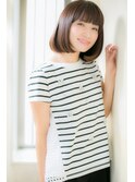ジェルも同時施術が可能　愛されコケティッシュボブ