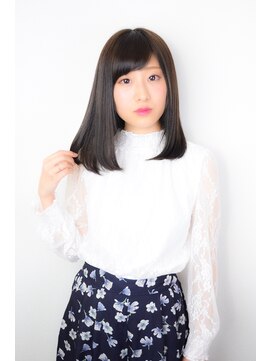 ヘアーメイク ミューズ 二条店(Hair make MUSE) 透明感カラー×ワンカールロブ