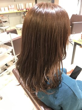 モードケイズ 西宮(MODE K's) ブラウンカラー/大人可愛い/モテ髪カタログ/小顔/ウルフカット