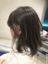 モードケイズ 西宮(MODE K's) 大人かわいい/小顔/斜めバング/アシンメトリー/伸ばしかけ