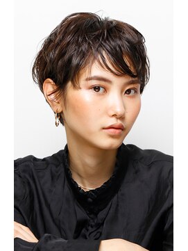 ピークアブー アヴェダ ギンザシックス(PEEK-A-BOO AVEDA GINZASIX) 小顔にみえる【こなれマニッシュショート】