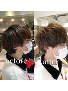 ロンド ロビン 栄(Lond robin) 【Lond robin】高瀬慎也 ニュアンスマッシュ/韓国マッシュ769