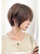ミチオ ノザワ ヘアサロン ギンザ(Michio Nozawa HAIR SALON Ginza)&nbsp;くびれヘア×耳掛けショート【瀧上丈司】