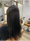 艶髪カラー＋髪質改善ロイヤルトリートメント
