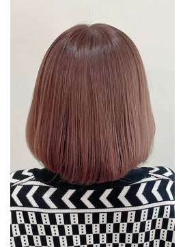 プログレスプラス ワンレンボブ×ノーブルローズピンク