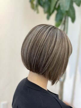 ギャラクシー ヘアードレッサーズ(galaxy hairdressers) 細かめのハイライトカラー