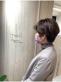 韓国巻きハンサムショート