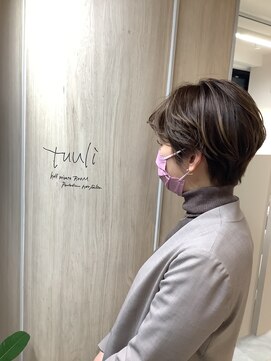 トゥーリ 長崎住吉店(tuuli) 韓国巻きハンサムショート