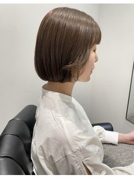 ジ エクト ヴィシア 心斎橋店(The Ect VIXIA) トレンドカラー　くすみカラー　フェザーバング　韓国ボブ