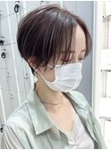【ビフォーアフター】ハンサムショートヘア 銀座/髪質改善
