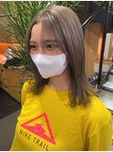 ホワイトグレージュ光野伶奈