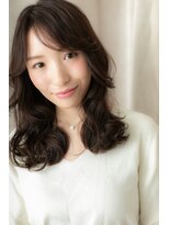 モッズヘア 越谷(mod's hair) ラフ波巻きくるくるウェーブフェミニンロングZ越谷20代30代40代