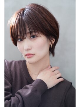 ブレラ ヘアー デザイン(Brella hair design) 【Brella hair design】　クールショート×スモーキーアッシュ