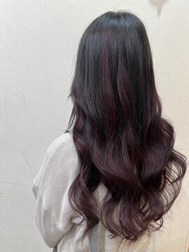 ヘアーグランデシーク(Hair Grande Seeek) 韓国風シールエクステカシスレッド☆